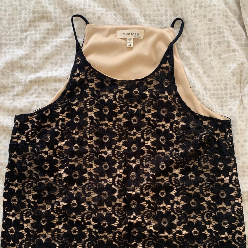 Lacey tank top